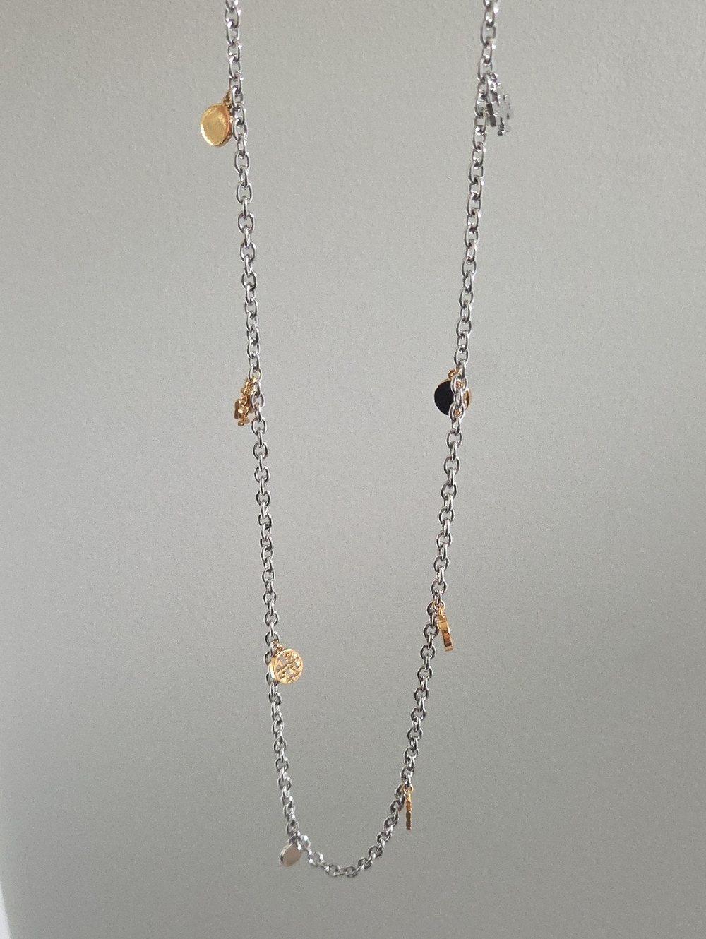 Two Tone Long Tory Burch necklace
